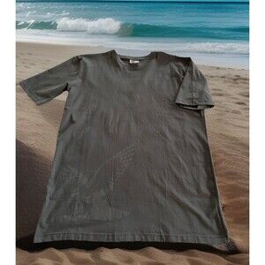 Swarovski Optik Large Hawk & Logo T-Shirt Greenish Gray Mens 3XL (Chest 44")